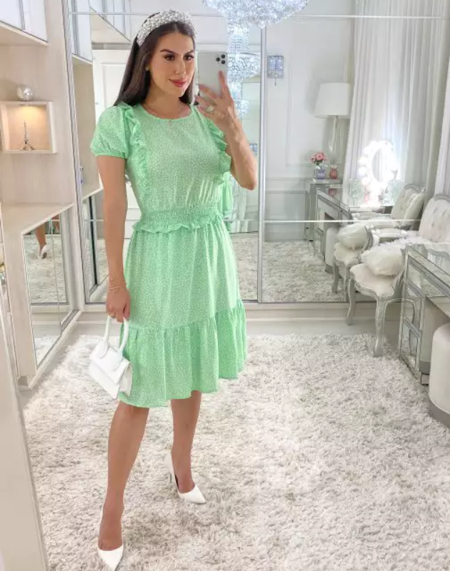 Vestido de Viscolinho Rafaele