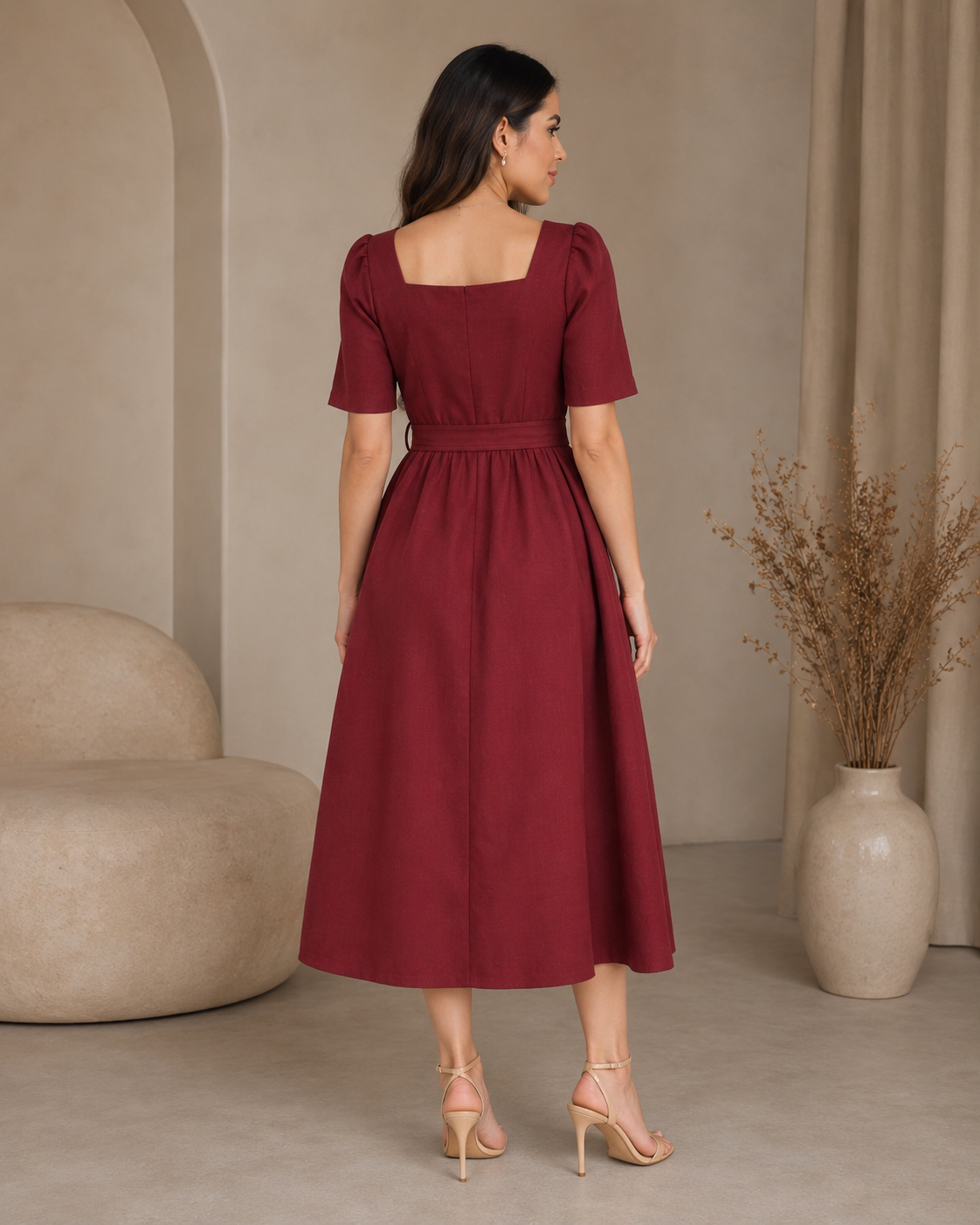 Vestido Canelado Aurora - Imagem 2