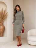 Vestido Canelado Aline - Imagem 2