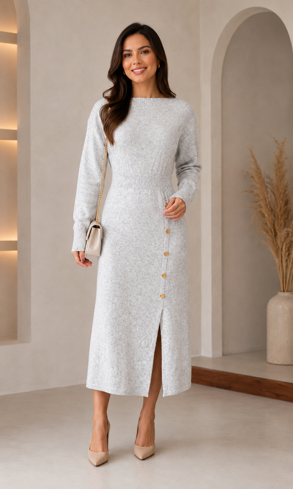 Vestido Tubinho Tricot