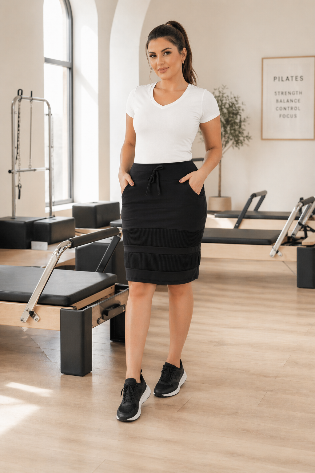 Fitness Legging Short Saia • Reta