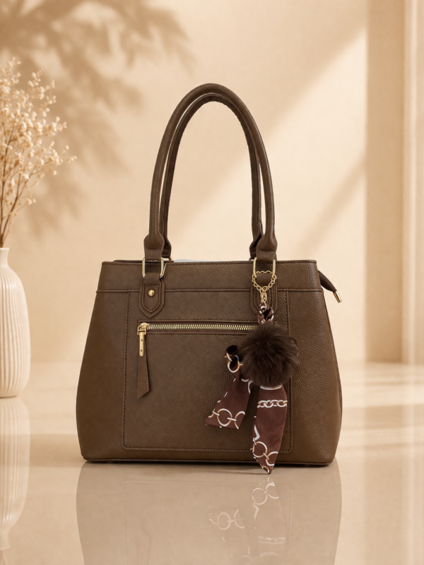 Bolsa Charm Caqui
