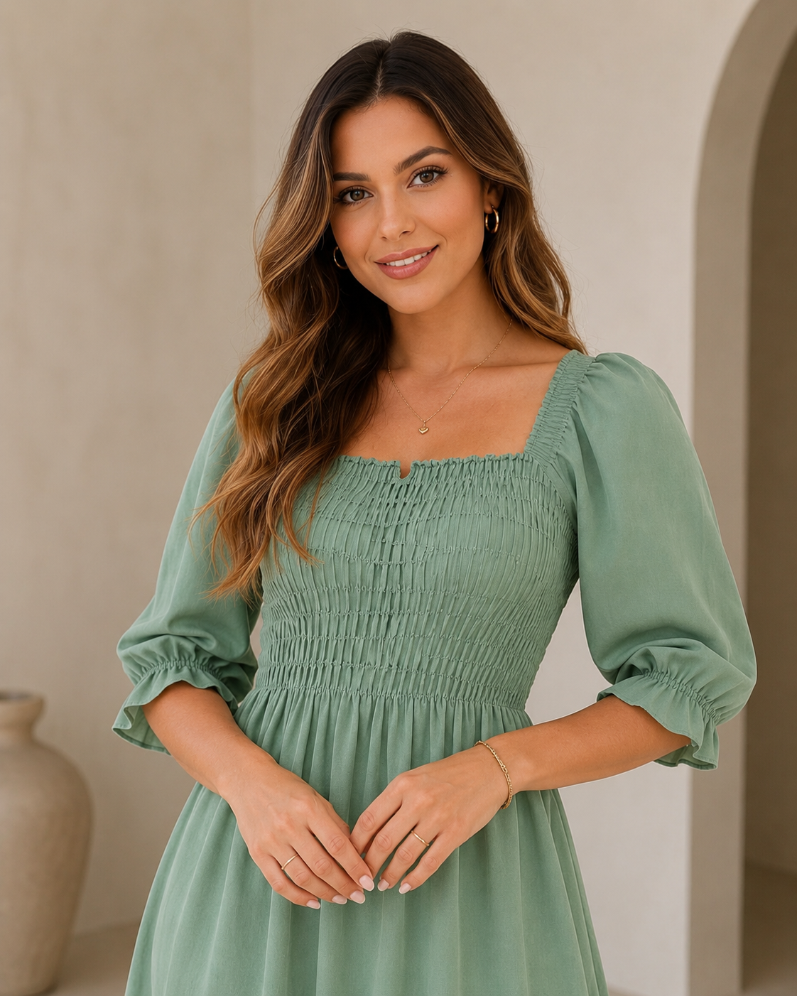 Vestido Midi Serena Midi - Imagem 3