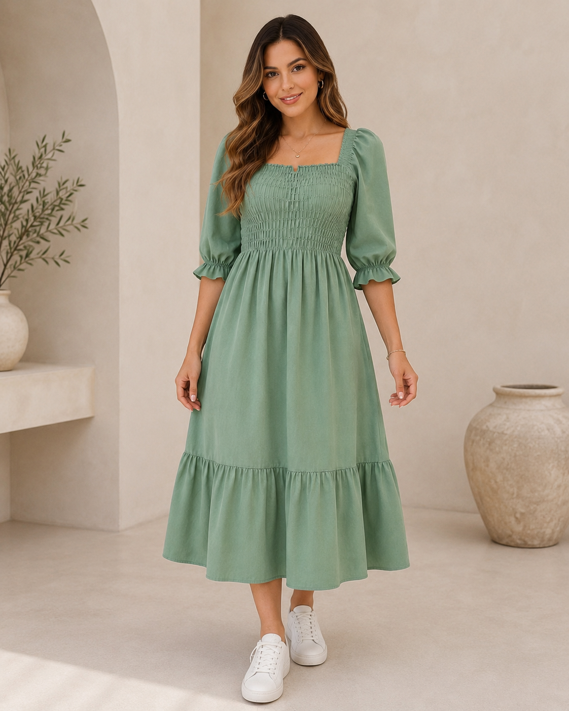 Vestido Midi Serena Midi